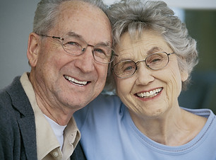 Abuelos felices