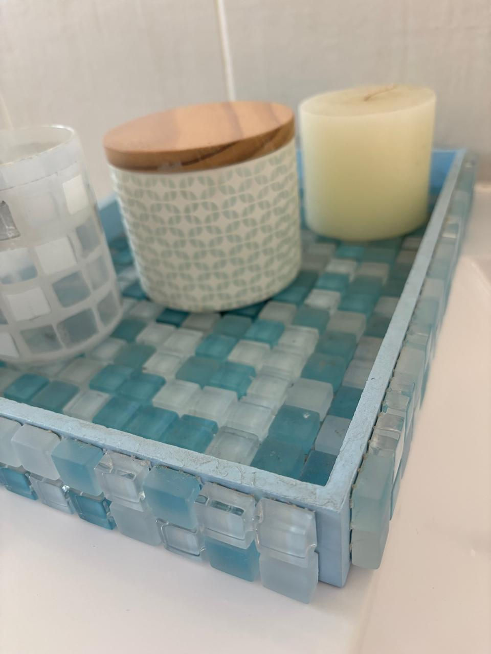 Mosaic Decor Tray