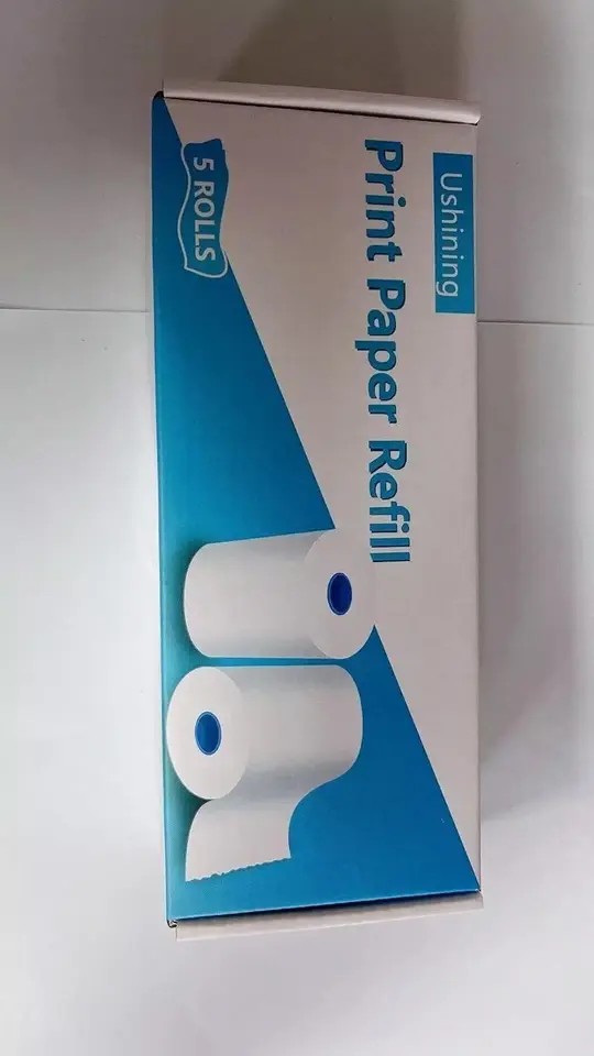 Thumbnail: Thermal Paper 57x6m BPA-Free Refill for Kids Instant Print Camera UK 5 Rolls