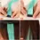 Thumbnail: 18 Pcs Glow In The Dark Hair Extensions 20 Inch Clip In Colored Hair Extension