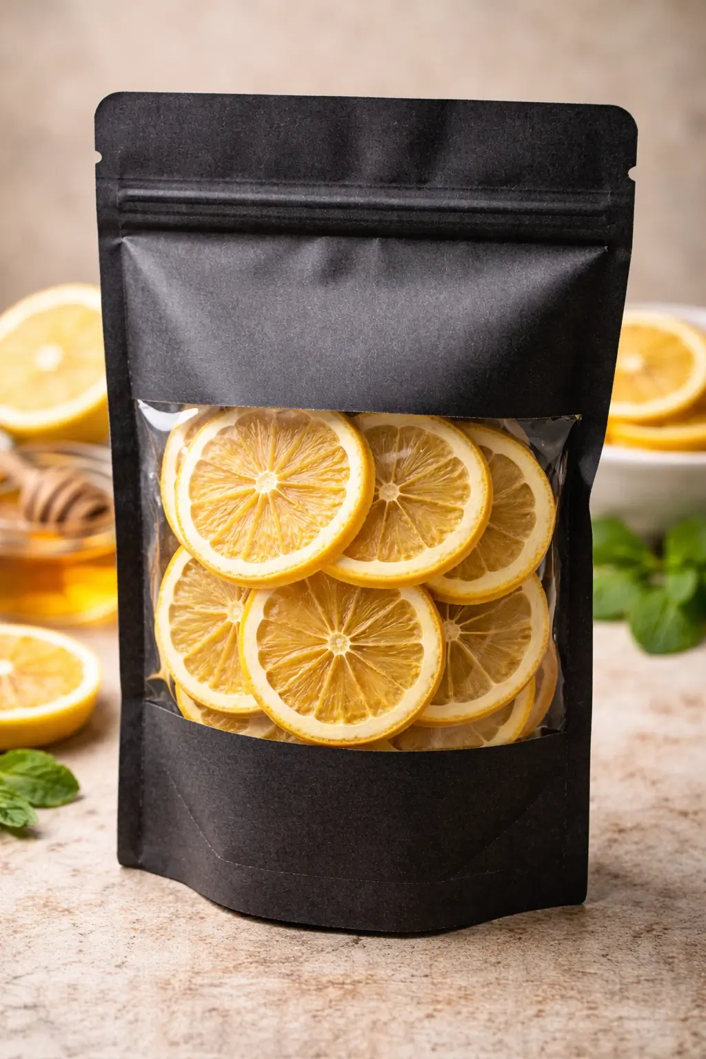 Dried Lemon Slices | Naturally Dehydrated | 200 g