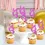Thumbnail: Purple Butterfly Cupcake Toppers 48 Pcs Cake Picks for Wedding Party Decor