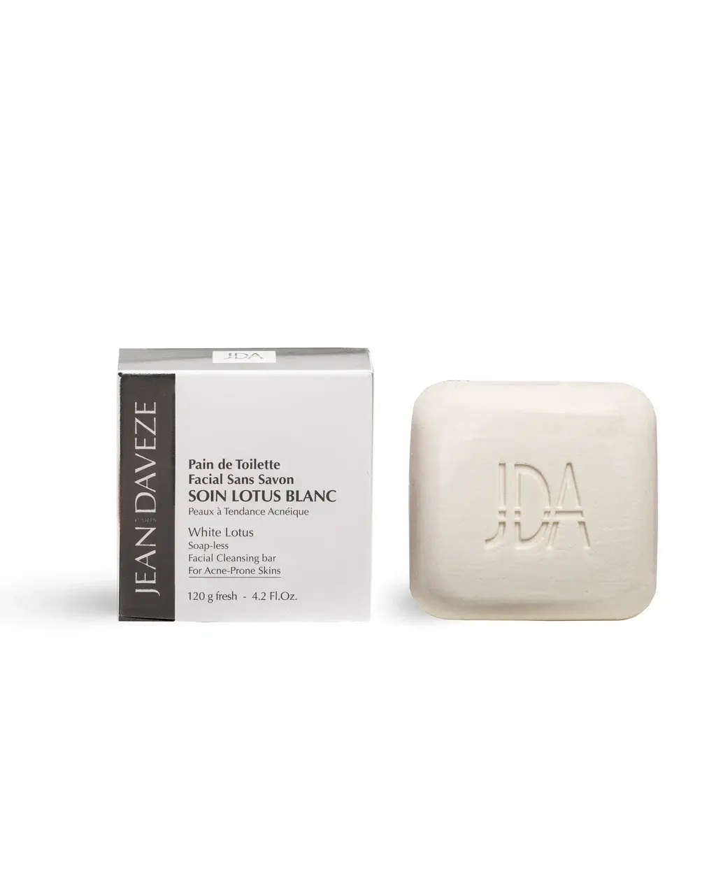 Restorative Facial Soap for Acne-Prone Skin with White Lotus Extract