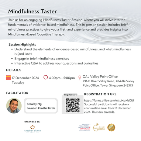 Mindfulness Taster