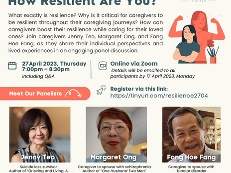 [Fireside Chat] Caregiver Resilience 101: How Resilient Are You? 