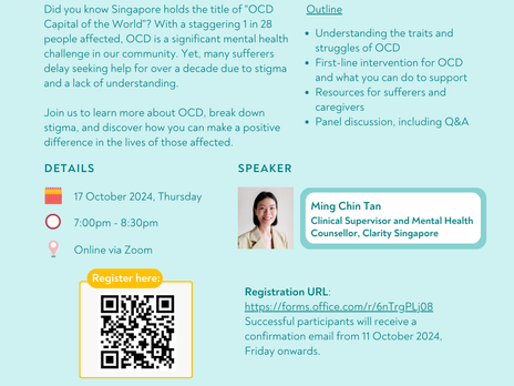 [Fireside Chat] Beyond the Stigma: Understanding Obsessive-Compulsive Disorder