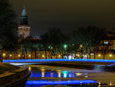 Turun kaupungin kirjastosilta