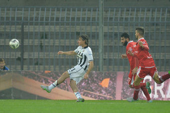 Cacia è raggiante:"Dedico il gol a mio figlio maggiore Nicolò. Ringrazio tutti, da tifosi a tut