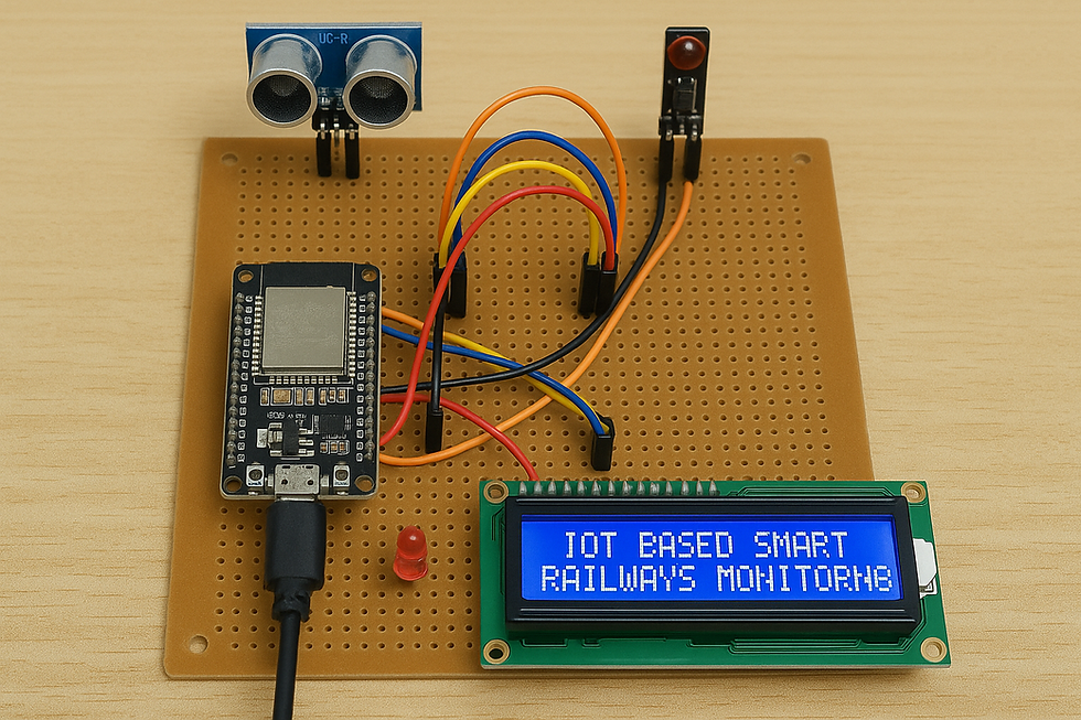 IoT Based Smart Railways Monitoring