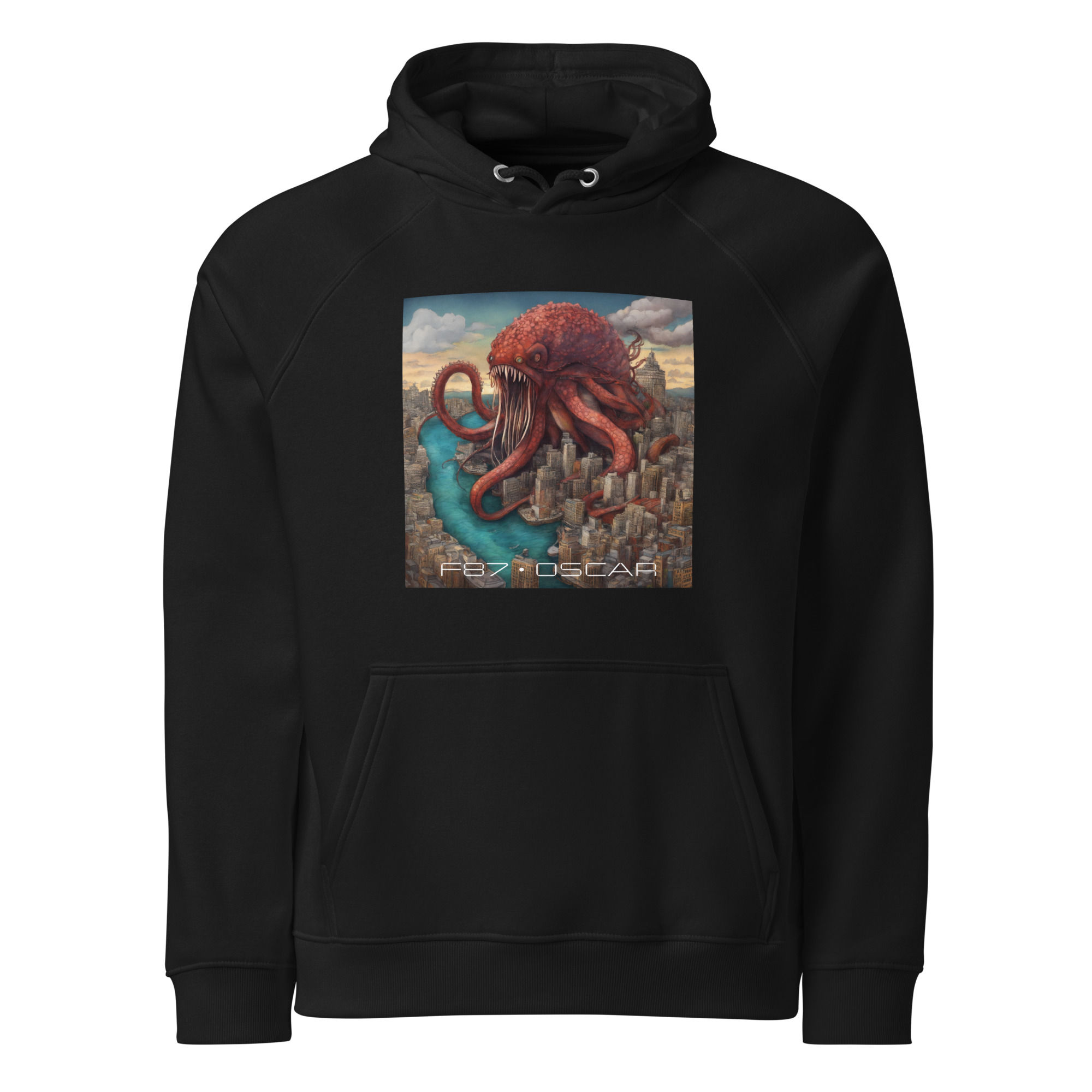 F87 Oscar Unisex Hoodie Sweatshirt-Black