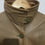 Thumbnail: Women's Brown Leather Utility Style Jacket collar