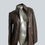 Thumbnail: Brown Leather Trench Coat / Jacket front