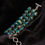 Thumbnail: Silver 925 Green Chrysocolla Stoned Bracelet