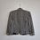 Thumbnail: Black & White Beaded Blazer size 12