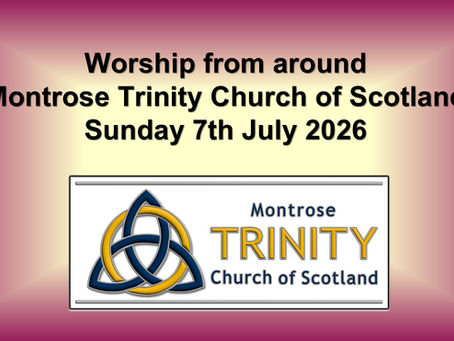 Worship on Sunday 5th July 2026