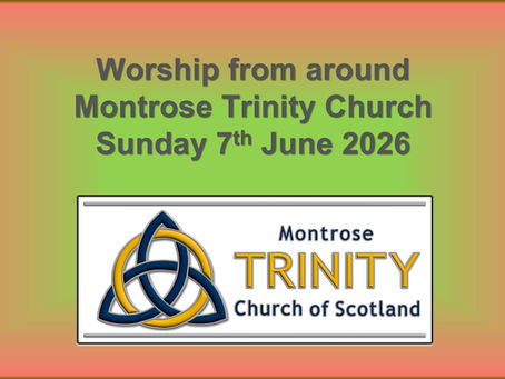 Worship on Sunday 7th June 2026