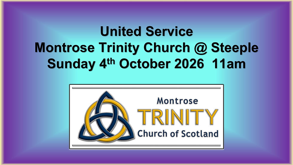 United Worship on Sunday 4th October 2026