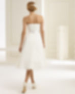 hochzeitskleid kurz, schlicht fürs standesamt