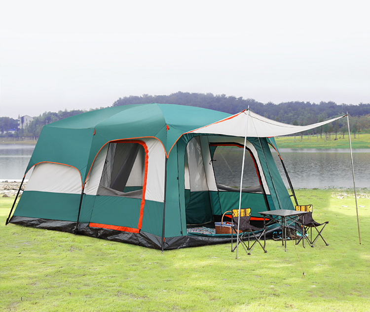 Thumbnail: Two Room Camping Tent Camping Tents Double Layer