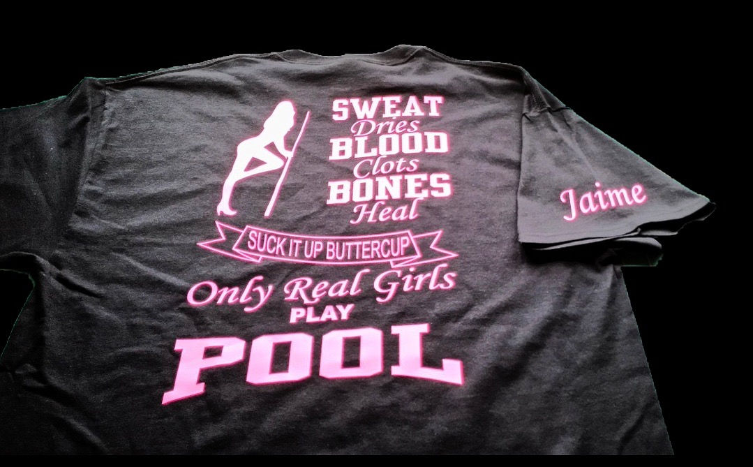Real Girls Play Pool T-Shirt