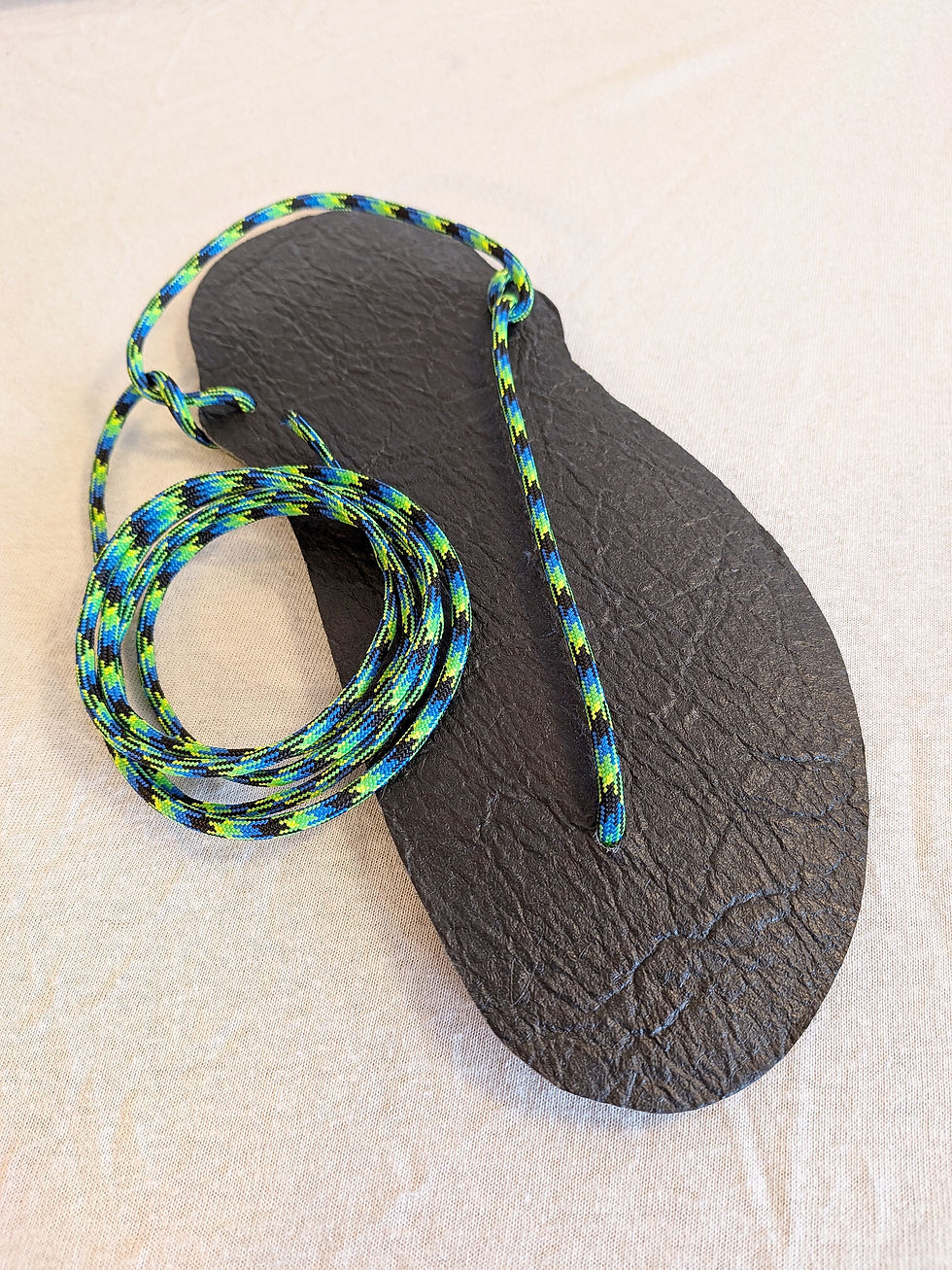 Miniaturbild: B-Ware Geniale Sandale Pinatex Schwarz