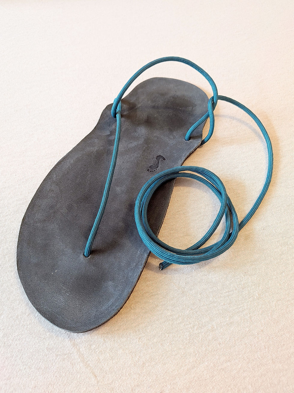 Miniaturbild: Geniale Sandale Bio-Leder Coal
