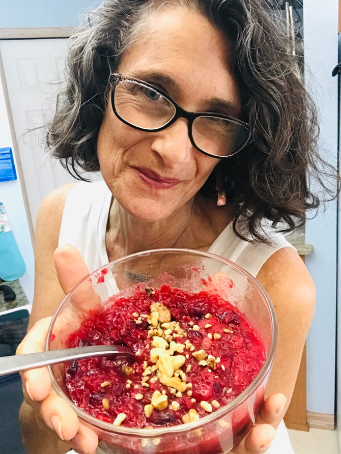 All-Natural No-Sugar Sweet-Tart Cranberry Sauce