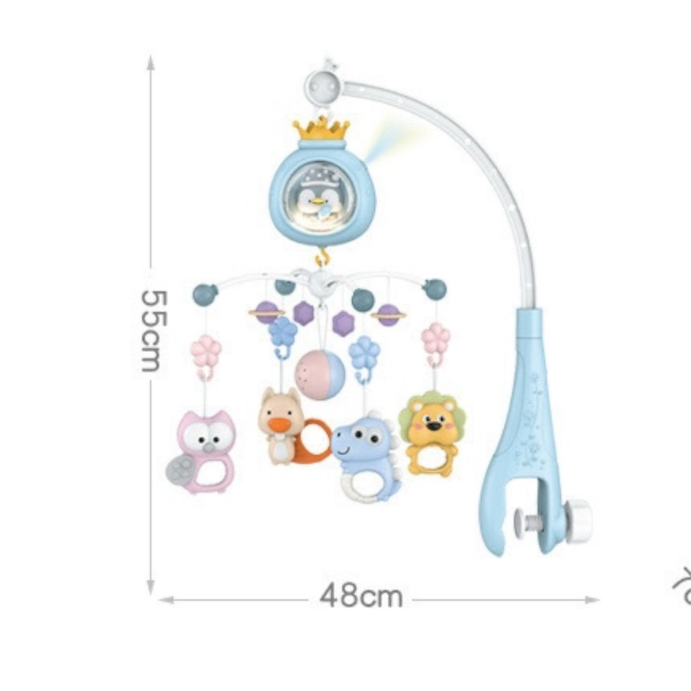 Miniatura: Movil Musical Sonajero Para Cuna De Bebe Con Control Remoto