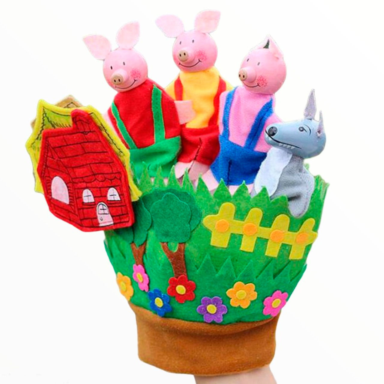 Títere Guante Mano Fabulas X 1 Unidad