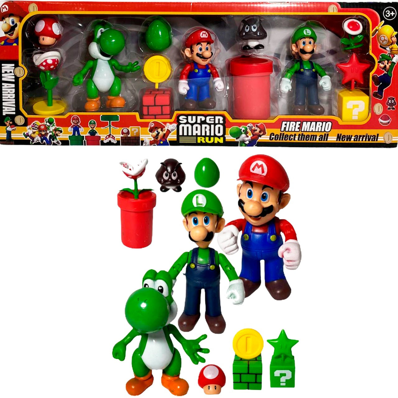 Figuras Coleccionables De Mario Bros Coleccion Completa