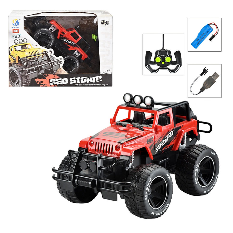 Miniatura: Camioneta Jeep Off Road 4x4 Control Remoto Regalo Niños