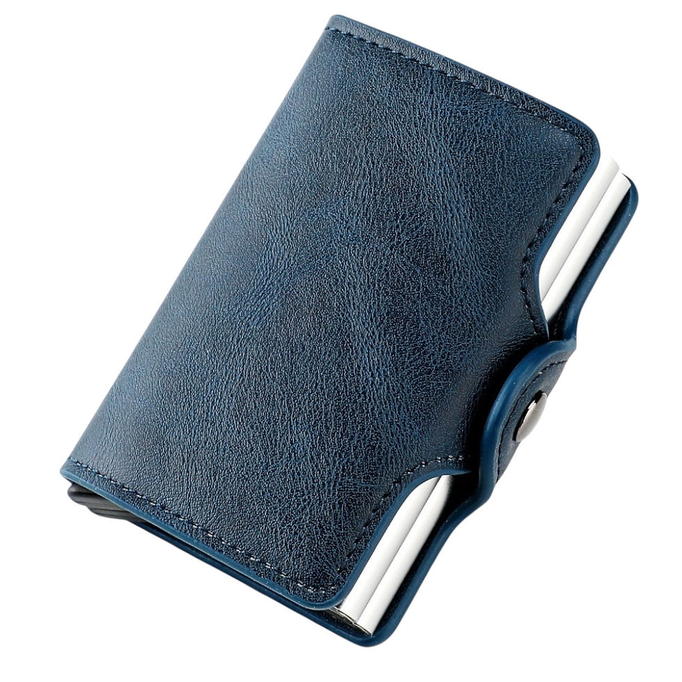 Miniatura: Billetera Tarjetero Portadocumentos Automatico Anti Rfid