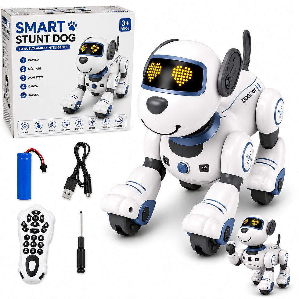 Miniatura: Perro Robot Interactivo Control Remoto Recargable Inteligente