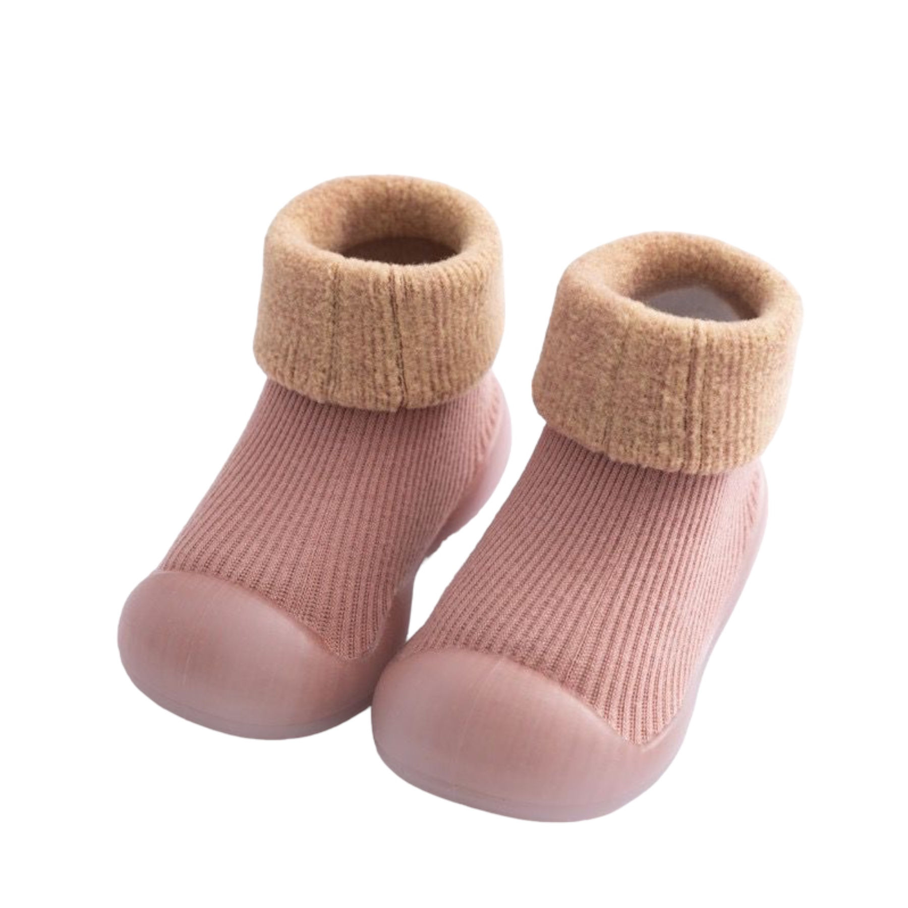 Zapatos De Bebe Tipo Bota Antideslizantes Suela Banda, Precaminadores