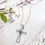 Thumbnail: Larimar Cross with cord