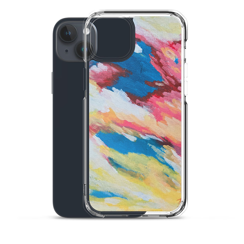 Thumbnail: Colorful abstract art iPhone case