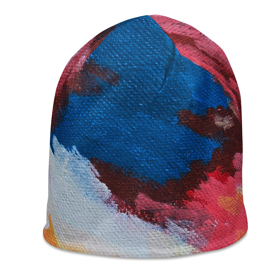 Thumbnail: Abstract art beanie