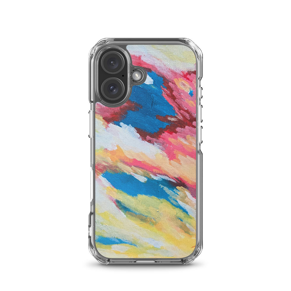 Thumbnail: Colorful abstract art iPhone case