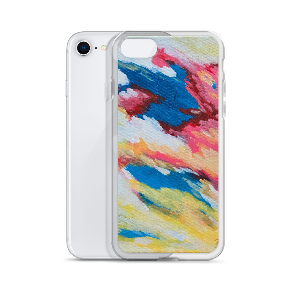 Thumbnail: Colorful abstract art phone case