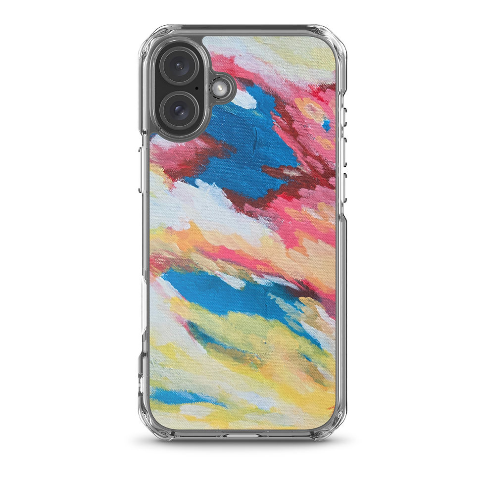Thumbnail: Colorful abstract art phone case