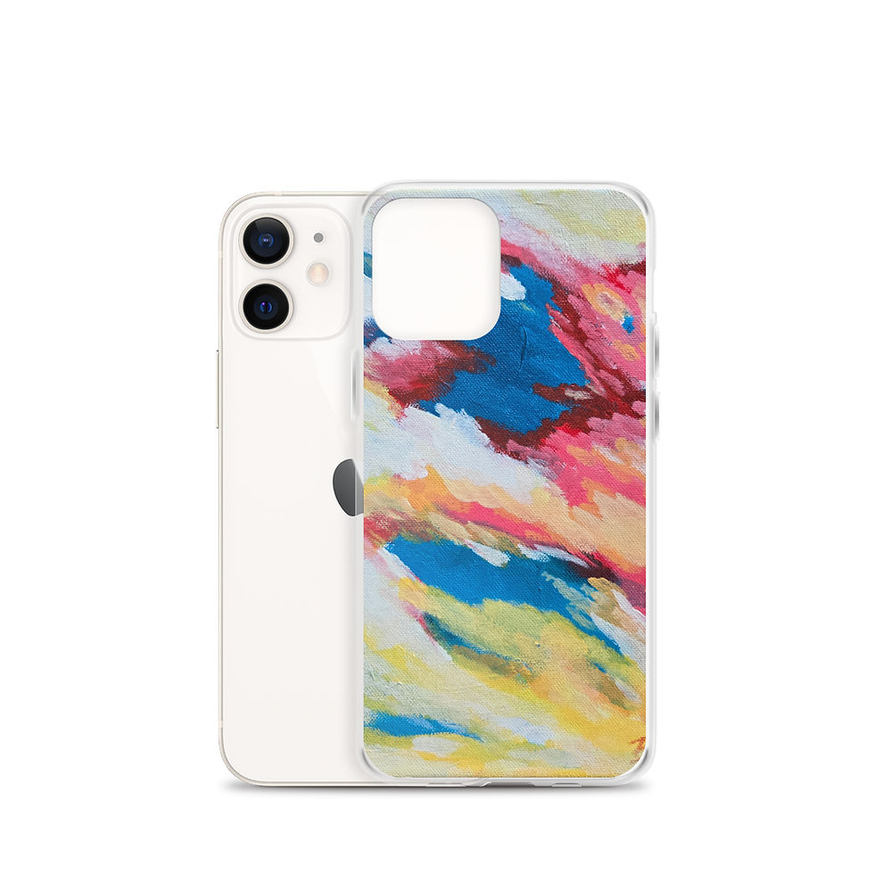 Thumbnail: Colorful abstract art iPhone case