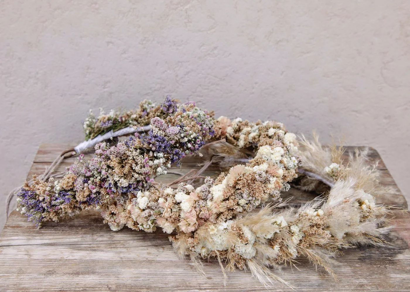 זר פרחים לראש