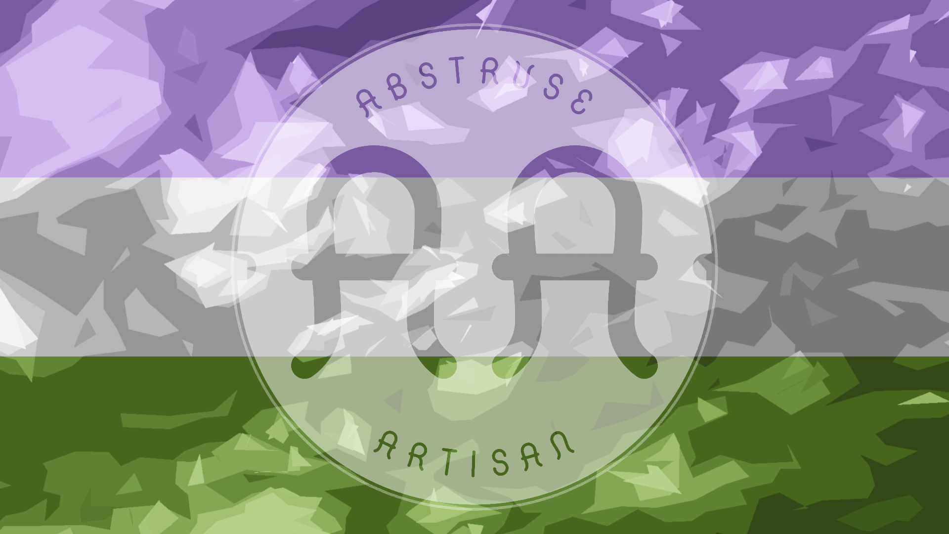 Genderqueer Pride Horizontal Wallpaper 2 Series 1