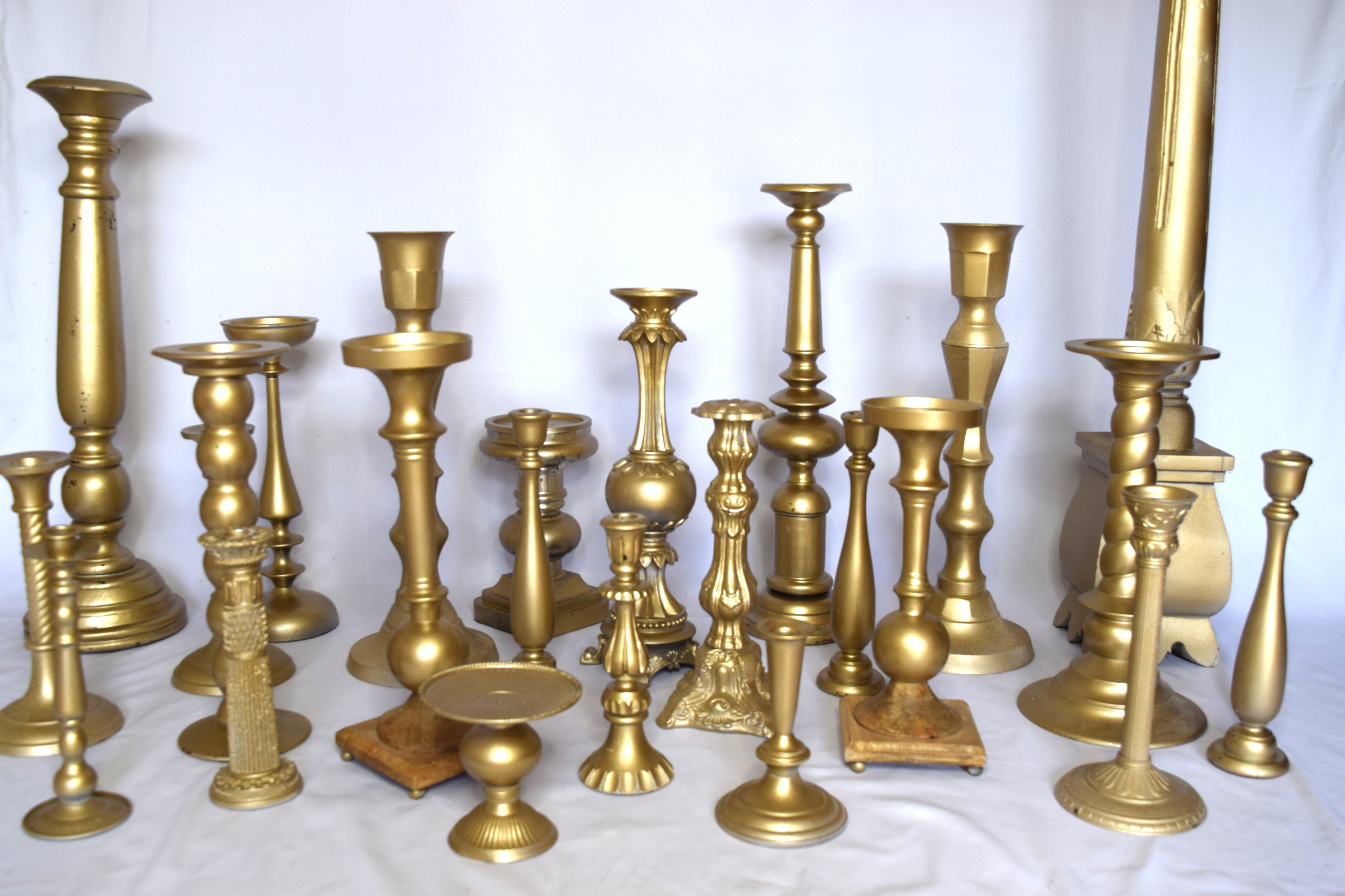 "24k Magic" Candlestick Set