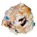 Munchie Madness ice cream packed with pretzels, cookies, and candy pieces.