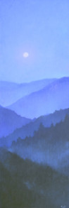 Vertical II - Moontlight 60x20
