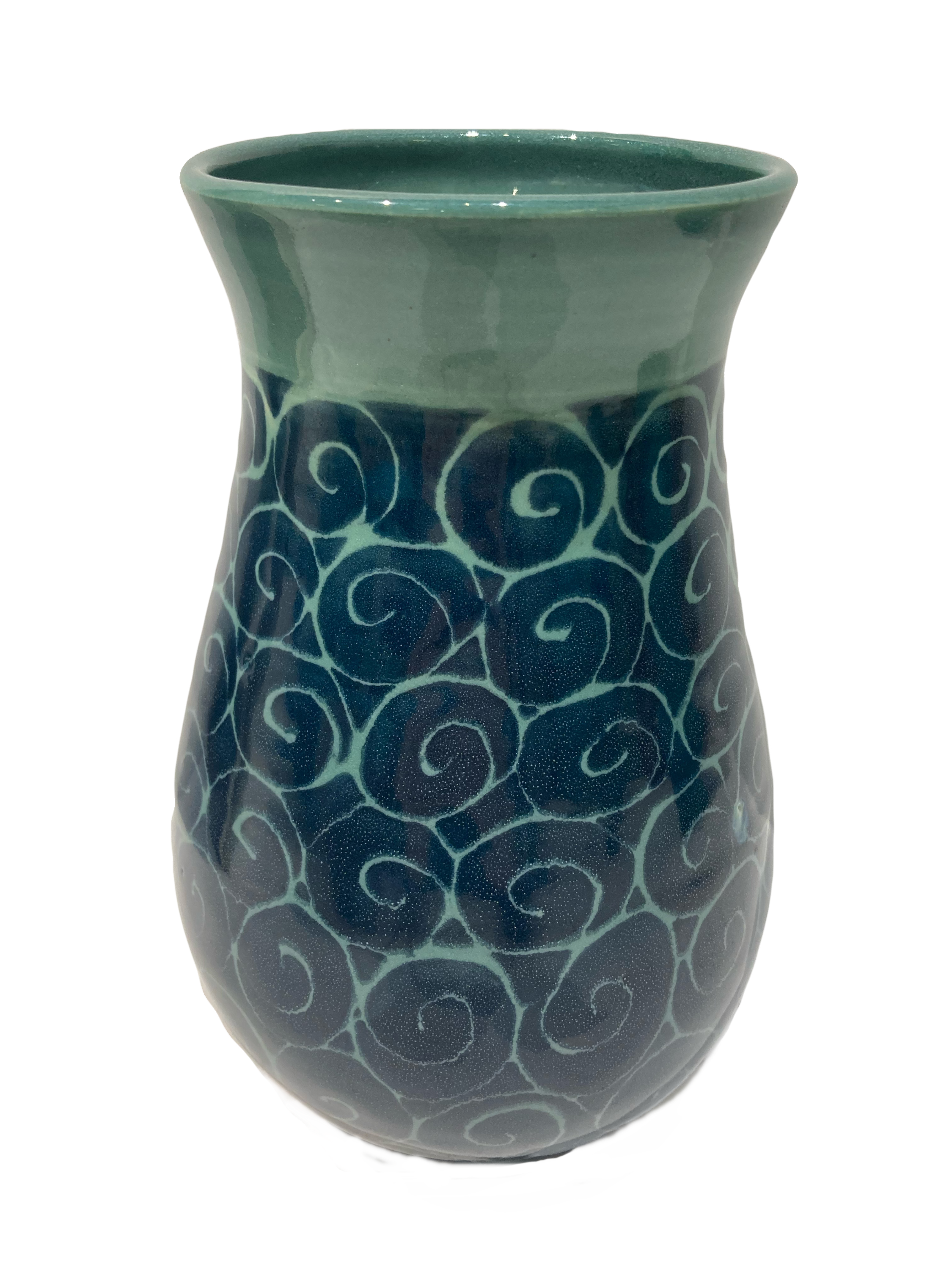 Starry Vase 8.75H with a 4" Opening