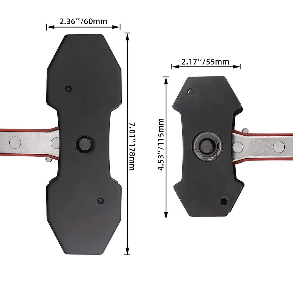 Thumbnail: Car Ratchet Brake Piston Caliper Spreader Tool Stainless Steel Press Twin Quad S