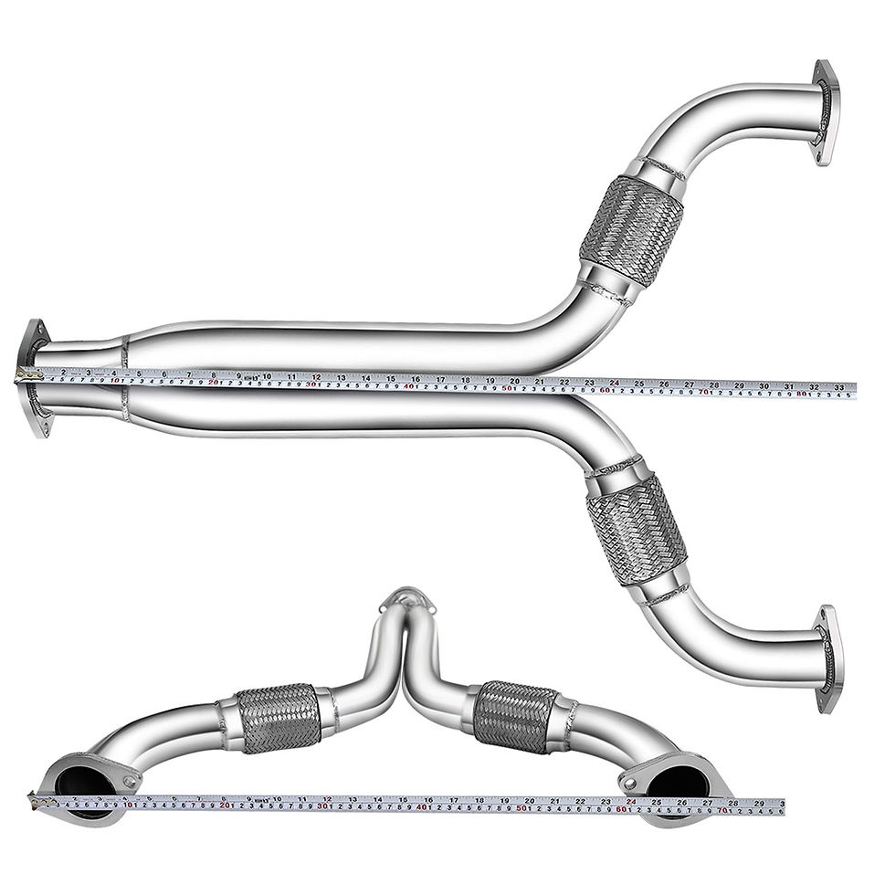 Thumbnail: Stainless Steel Manifold Downpipe Exhaust Y Pipes for Nissan 350Z G35 2003-2009