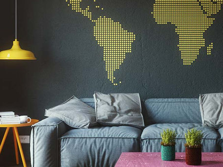 Cores para sua sala: Viva dentro do Design de interiores:
